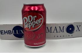 Dr. Pepper cans 33cl, soda
