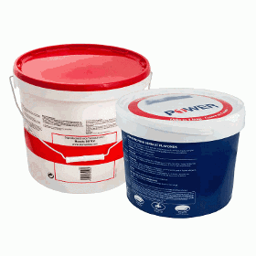 Stretch films for pallets of buckets