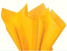 Colour Tissue Paper Golden Yellow