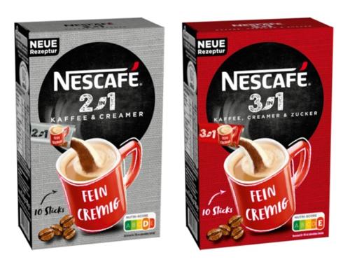 Nescafe 3 in 1 and 2 in 1 