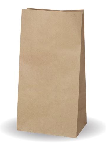 SOS No Handle Kraft Paper Bag