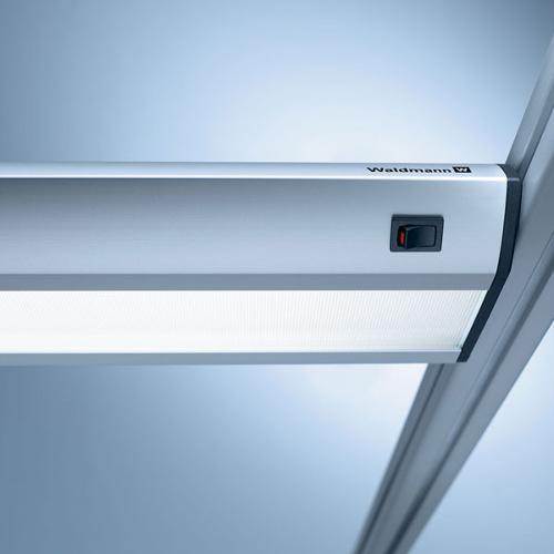 Workplace-System Luminaire TAMETO (on top, integrated)