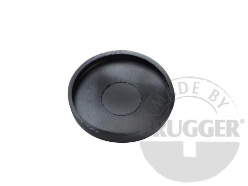 Protective cap for magnet systems, made of rubber...