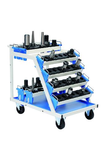 CNC-trolley for tool carriers