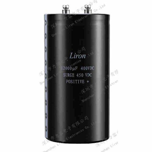 Liron LPS extra high voltage screw terminal aluminum electrolytic capacitor