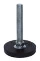 height adjuster with rubber foot