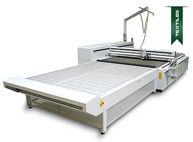 Laser machine for textiles