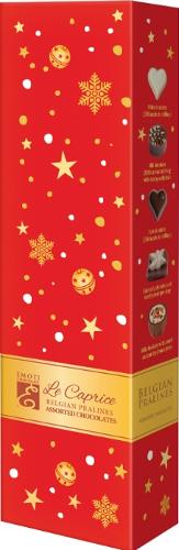 EMOTI Assorted Chocolates, RED-GOLD 65g. SKU: 015347X