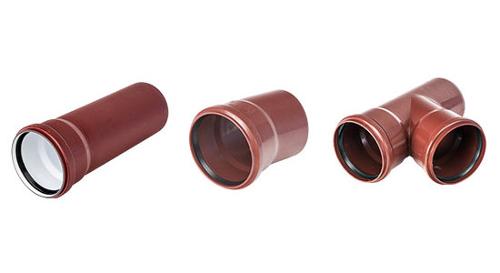 Sound-insulating MASTER 3 multi-layer drainage pipe system