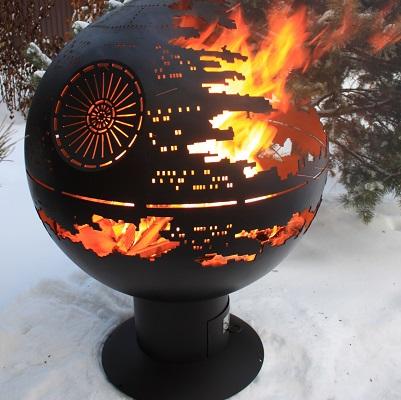 Fire pit Orb “The Death Star”