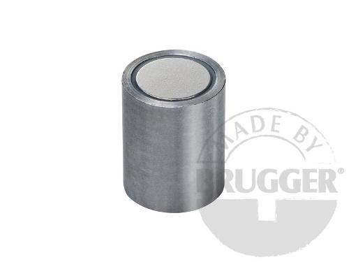 Bar magnet NdFeB, steel body with fitting tolerance h6