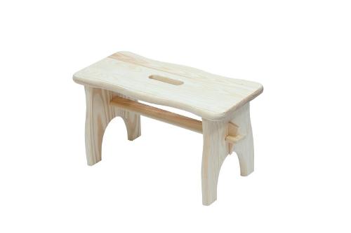 Stool made of wood, manufacturer.