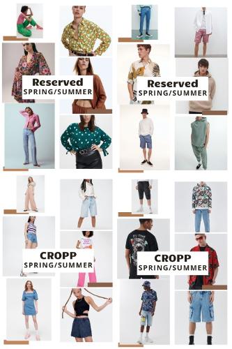 Reserved and Cropp clothing leftovers stock