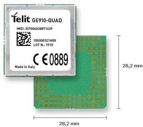 Telit 2G, GPS Module GE910-GNSS