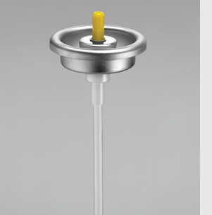 Aerosol metered valve use for air freshener