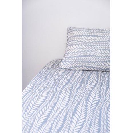 Bed linen sleep knit leaves printing
