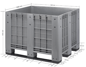 Plastic Box Pallet - Industrial & Agricultural 
