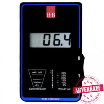 Moisture indicator for wood and buildings IM15