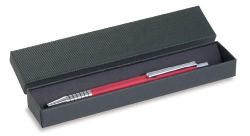 Writing instrument cases with corrugated structure paper