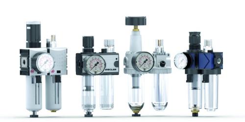 Service systems multipart for compressed air