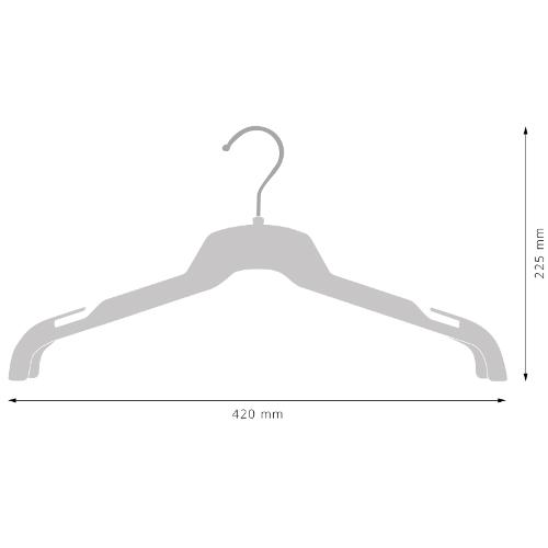 Ts-42 33 Cm Hanger For T-shirt, Shirts And Knitwear