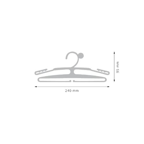 902 Hanger For Bodysuits And Knitwear