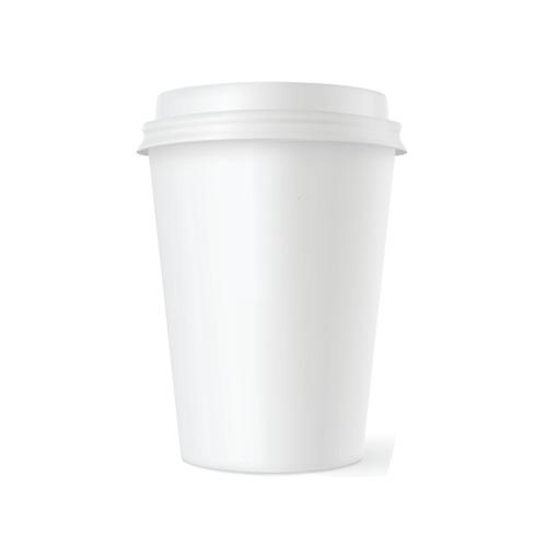 12oz White Single Wall Cup – Box of 1000
