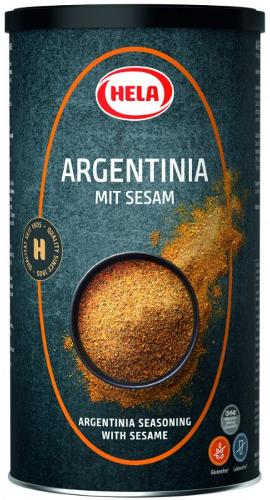 Hela Argentinia with sesame 820g. For barbecue meat, spices.