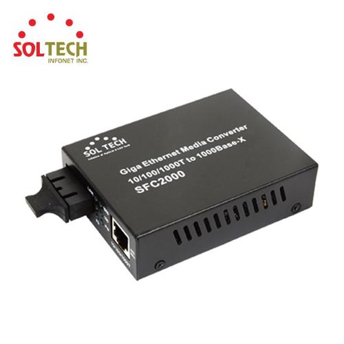 Gigabit Ethernet Converter SC type Single/Multi mode Fiber