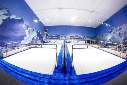 Indoor PROLESKI PRO1 ski simulator snowboarding skiing 