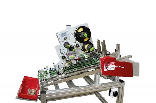 Fully automatic labelling of flat products HSFeco