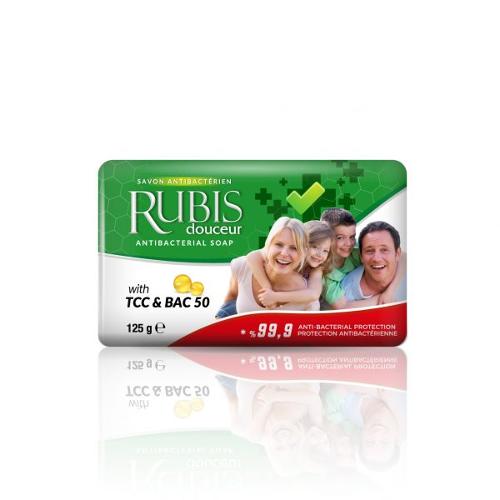 Rubis Antibacterial In A Paper Wrapped Bar Soap 125 Gr