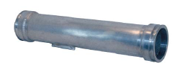 Tube outlet with bead edge