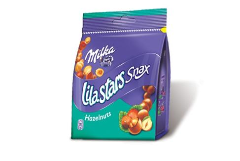 Milka hazelnuts bag