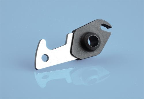 Pawl (plastic coated stamped part)