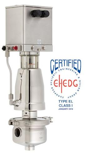 Type 6051 – Aseptic Right Angle Valve With Ehedg-certification