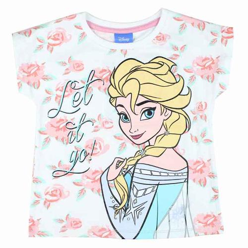 Wholesaler T-shirt licenced Disney Frozen kids