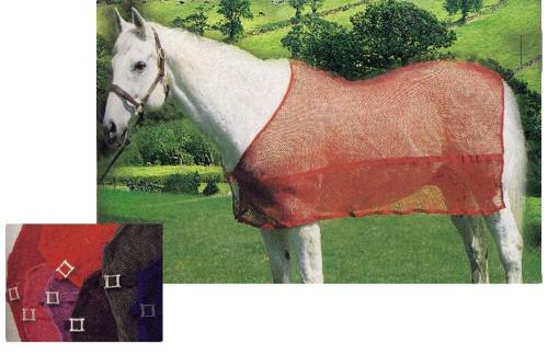  mesh cotton fabric horse rug/clothes 