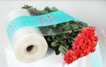 Film with printing perforation for flowers