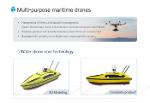Multi-purpose water drone for IoT-based smart seabed survey