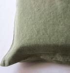 100% Washed Linen Pillowcases, 2 pc