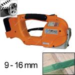 Strapping tool for strapping from 9 to 16 mm GT ONE ECO