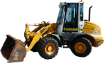 Wheel loader Liebherr L508 with stereo steering