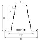 Omega Sections / Ω formed Profiles - Ω TR 160