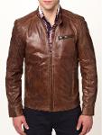 Men Leather fashion jacket