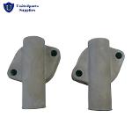 OEM aluminum pipe connector lost-wax casting parts