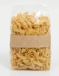 Pasta bag with central gluing with or without pleats