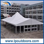 Outdoor High peak Luxury Glass Wall Marquee Tent For...