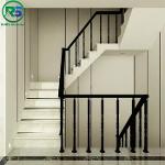 High Security Aluminum Stair Railing Modern Style PVDF PPG 