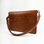Leather Laptop Case with Adjustable and Removable Strap